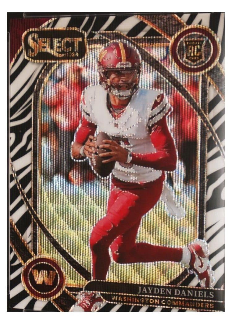 2024 Panini Select Base Set Jayden Daniels #217 card