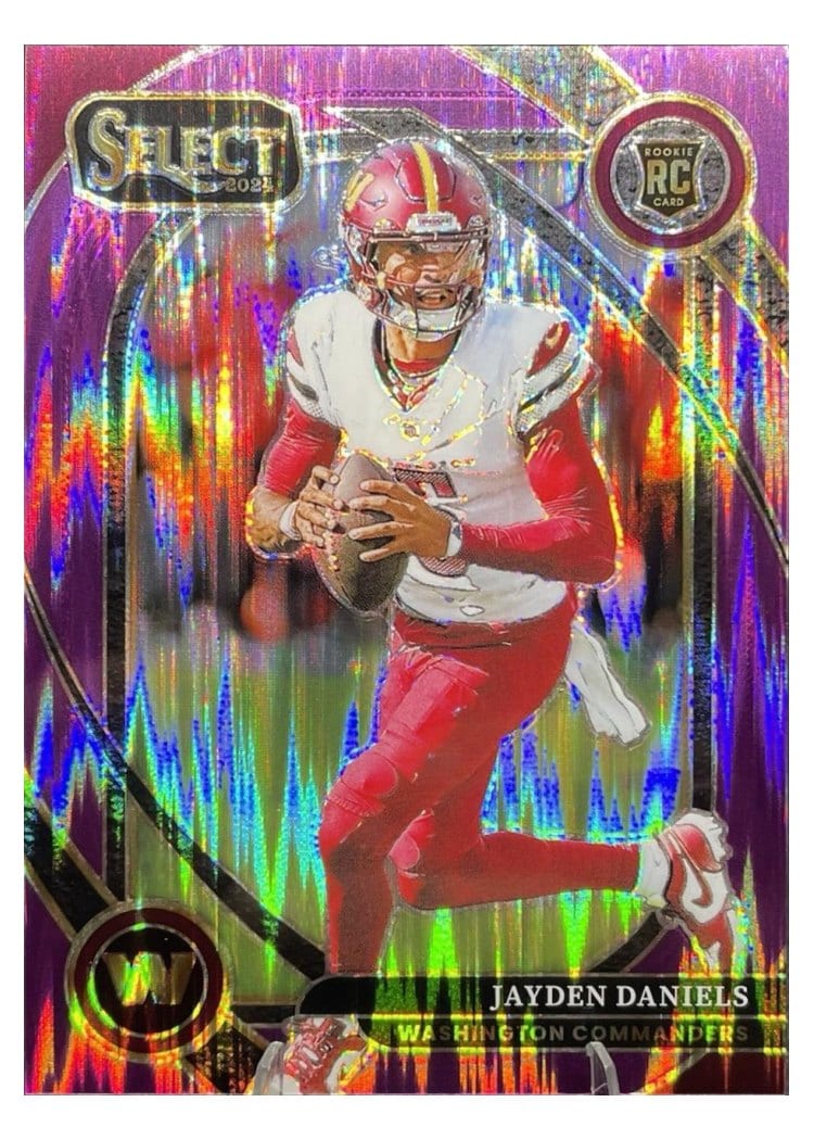 2024 Panini Select Base Set Jayden Daniels #217 card