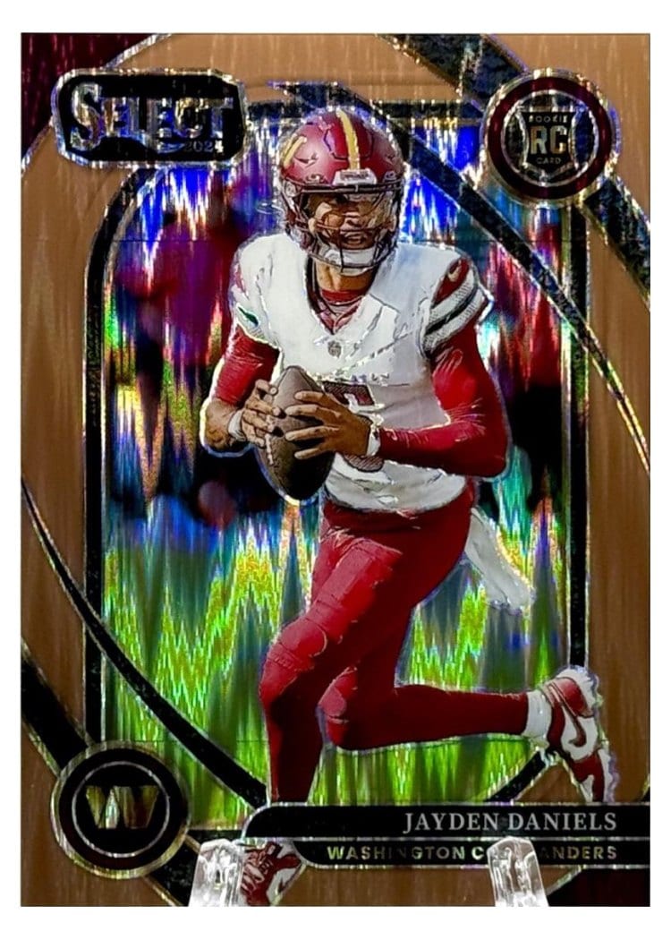 2024 Panini Select Base Set Jayden Daniels #217 card