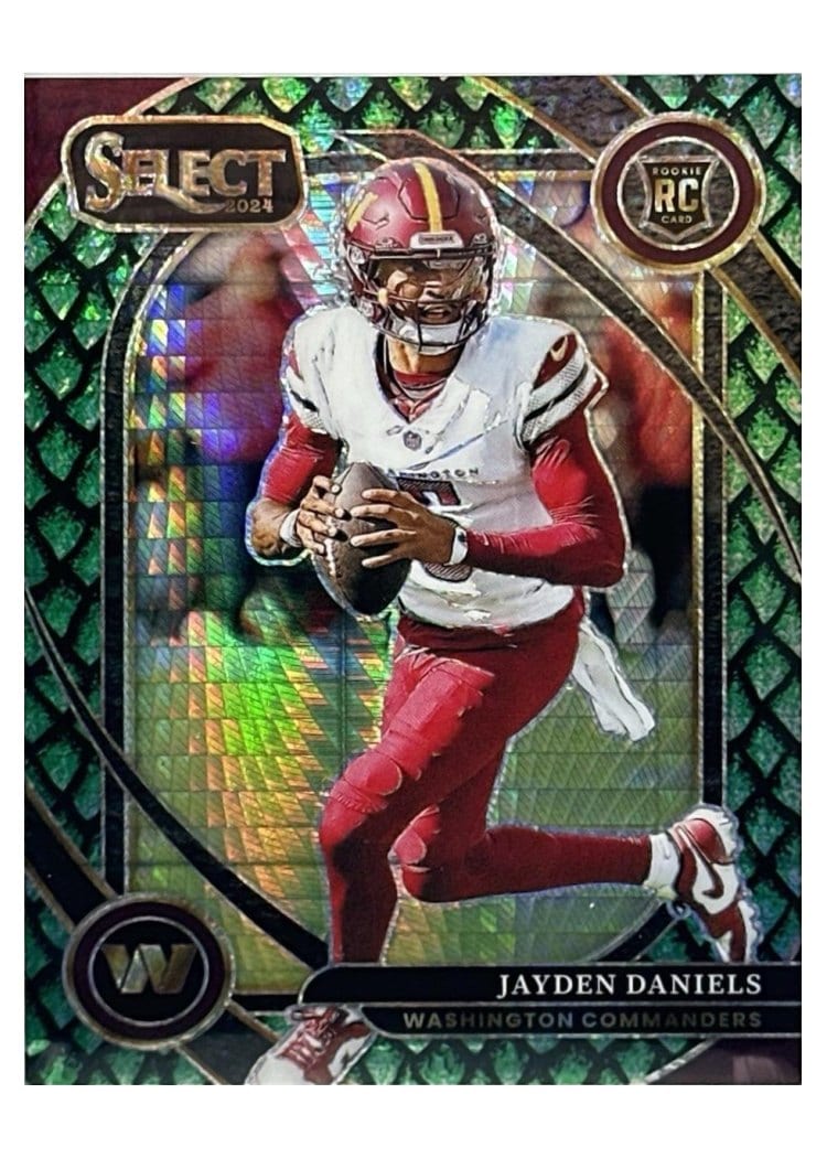 2024 Panini Select Base Set Jayden Daniels #217 card