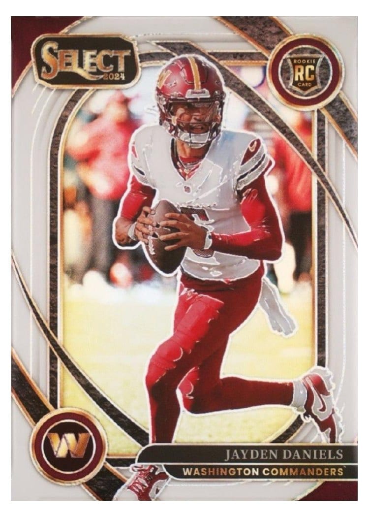 2024 Panini Select Base Set Jayden Daniels #217 card