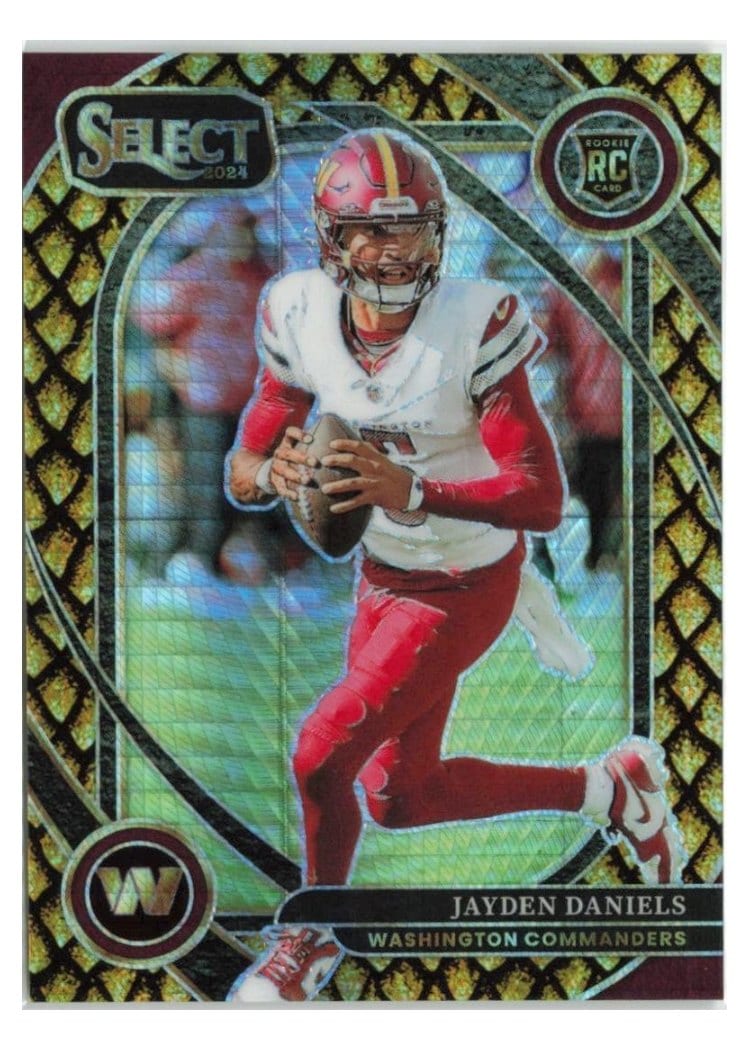 2024 Panini Select Base Set Jayden Daniels #217 card