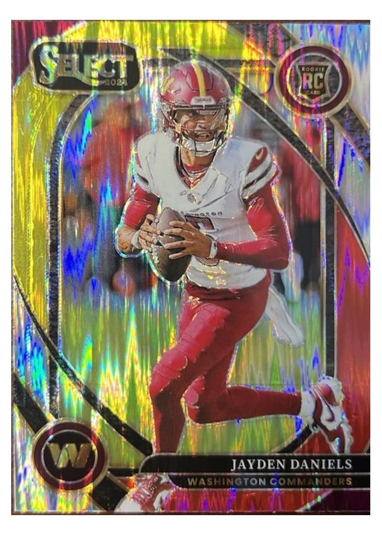 2024 Panini Select Base Set Jayden Daniels #217 card