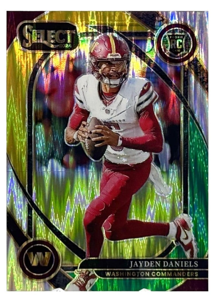 2024 Panini Select Base Set Jayden Daniels #217 card