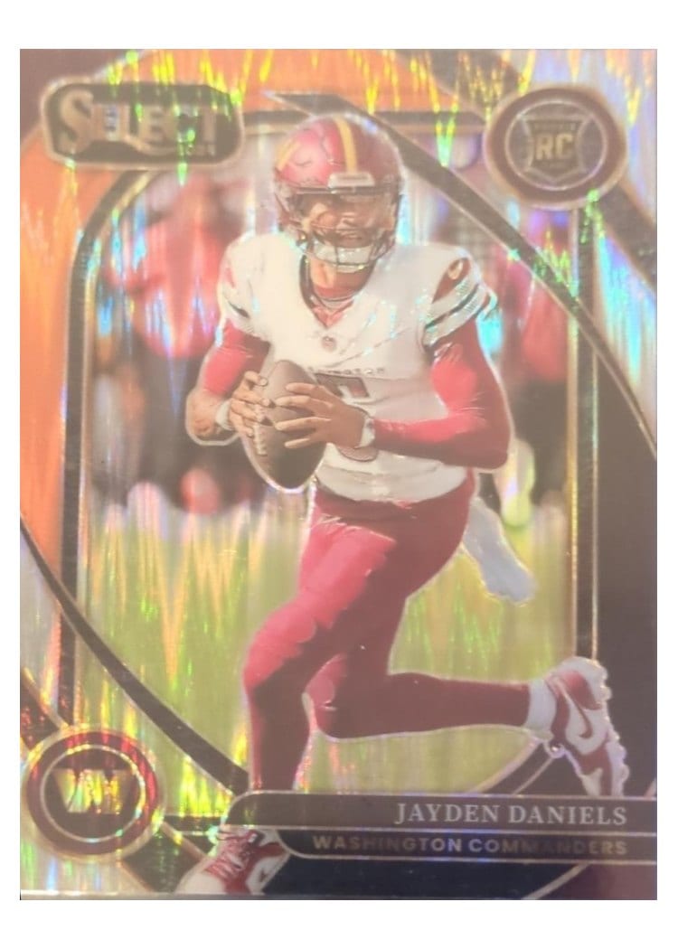 2024 Panini Select Base Set Jayden Daniels Black Mojo #217 card
