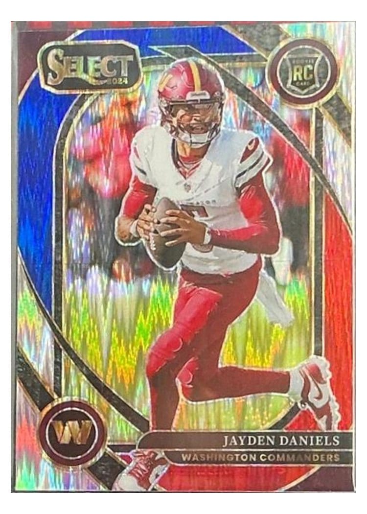 2024 Panini Select Base Set Jayden Daniels #217 card