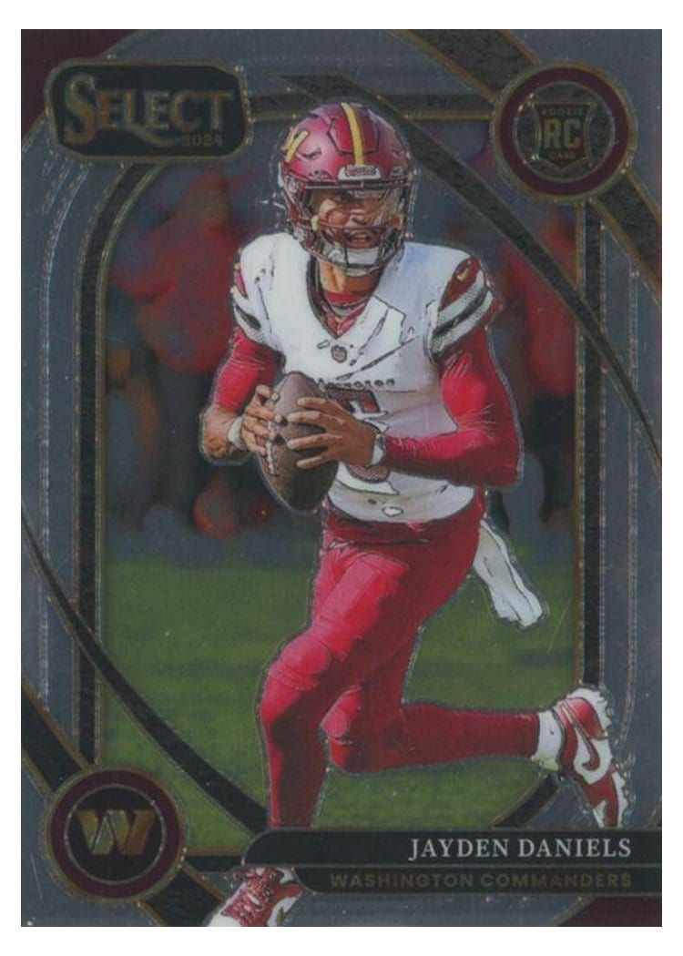 2024 Panini Select Base Set Jayden Daniels #217 card