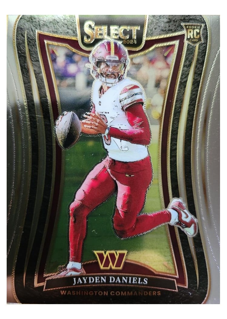 2024 Panini Select Base Set Jayden Daniels #380 card