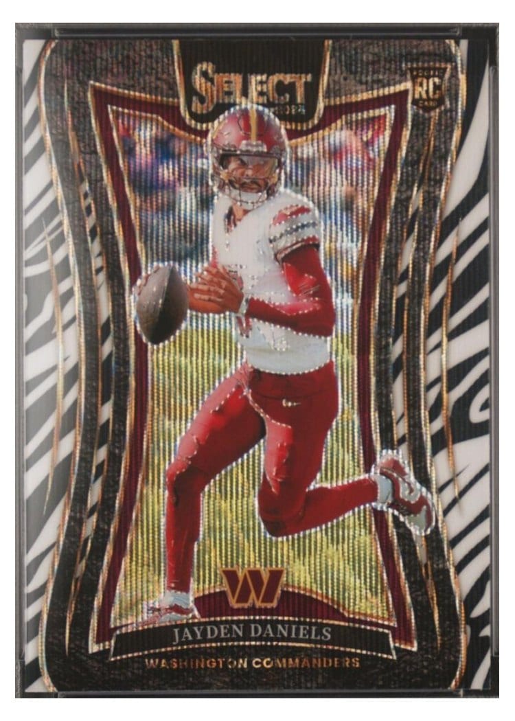 2024 Panini Select Base Set Jayden Daniels #380 card