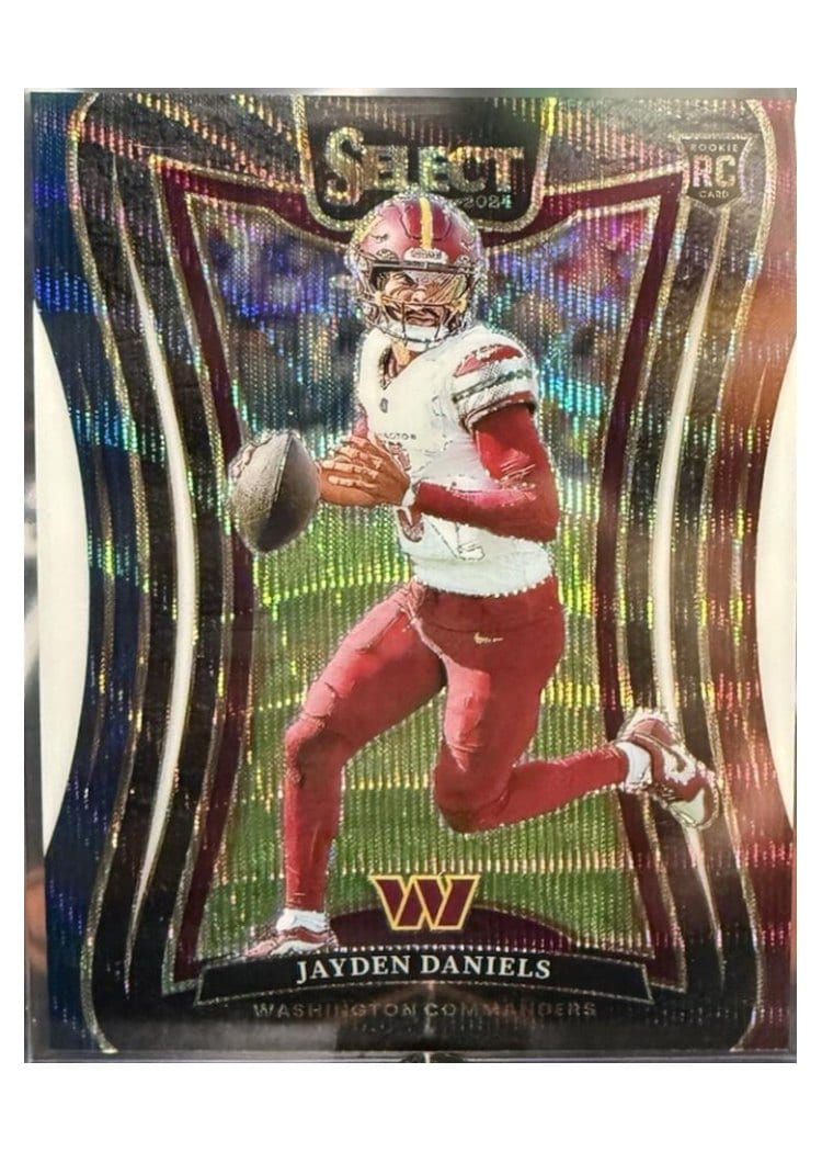 2024 Panini Select Base Set Jayden Daniels #380 card