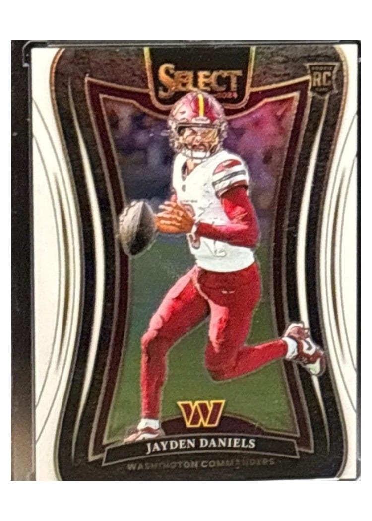 2024 Panini Select Base Set Jayden Daniels #380 card