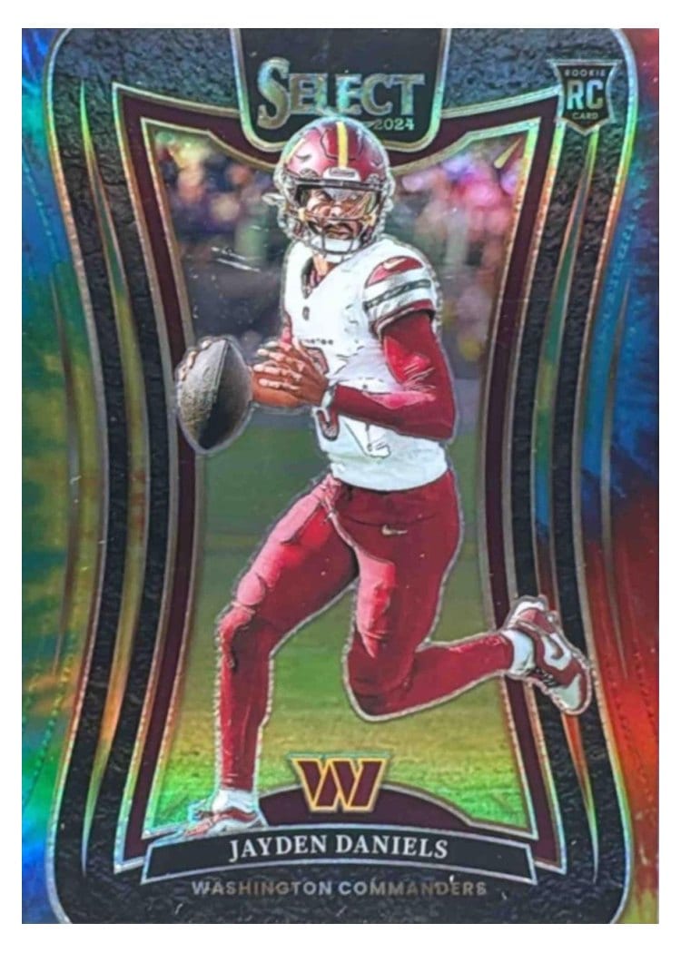 2024 Panini Select Base Set Jayden Daniels #380 card