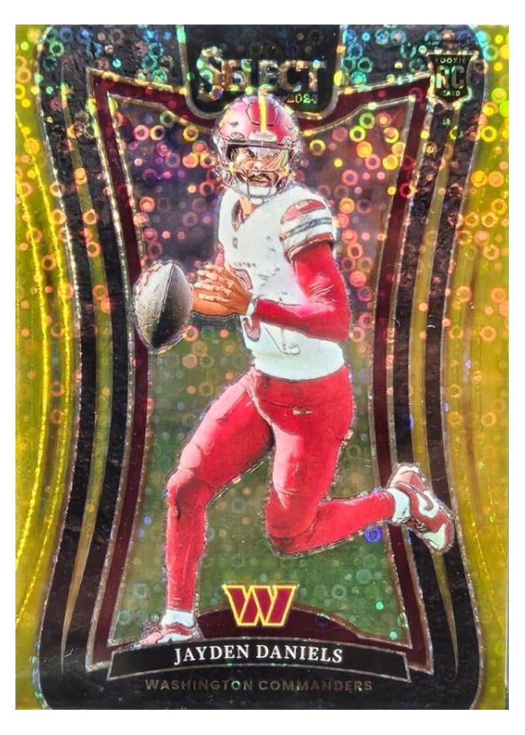 2024 Panini Select Base Set Jayden Daniels #380 card