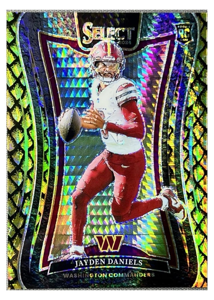2024 Panini Select Base Set Jayden Daniels #380 card