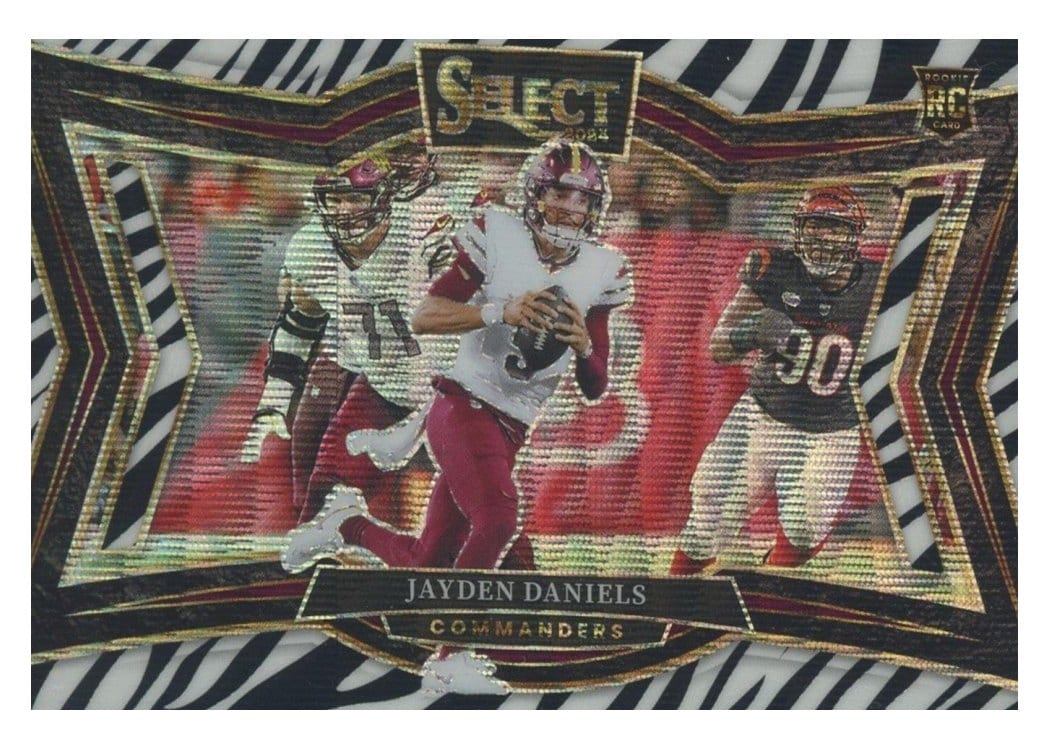 2024 Panini Select Base Set Jayden Daniels #476 card