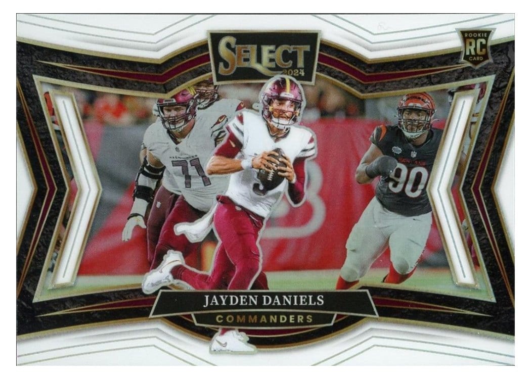 2024 Panini Select Base Set Jayden Daniels #476 card