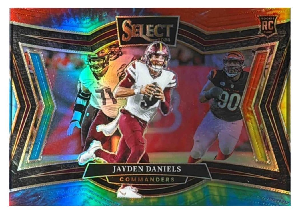 2024 Panini Select Base Set Jayden Daniels #476 card