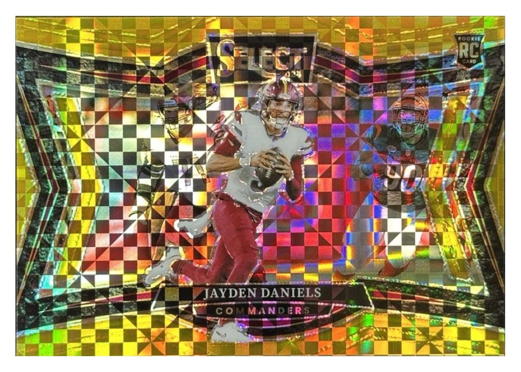 2024 Panini Select Base Set Jayden Daniels #476 card