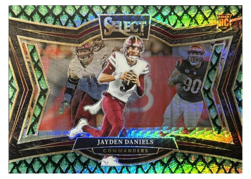 2024 Panini Select Base Set Jayden Daniels #476 card
