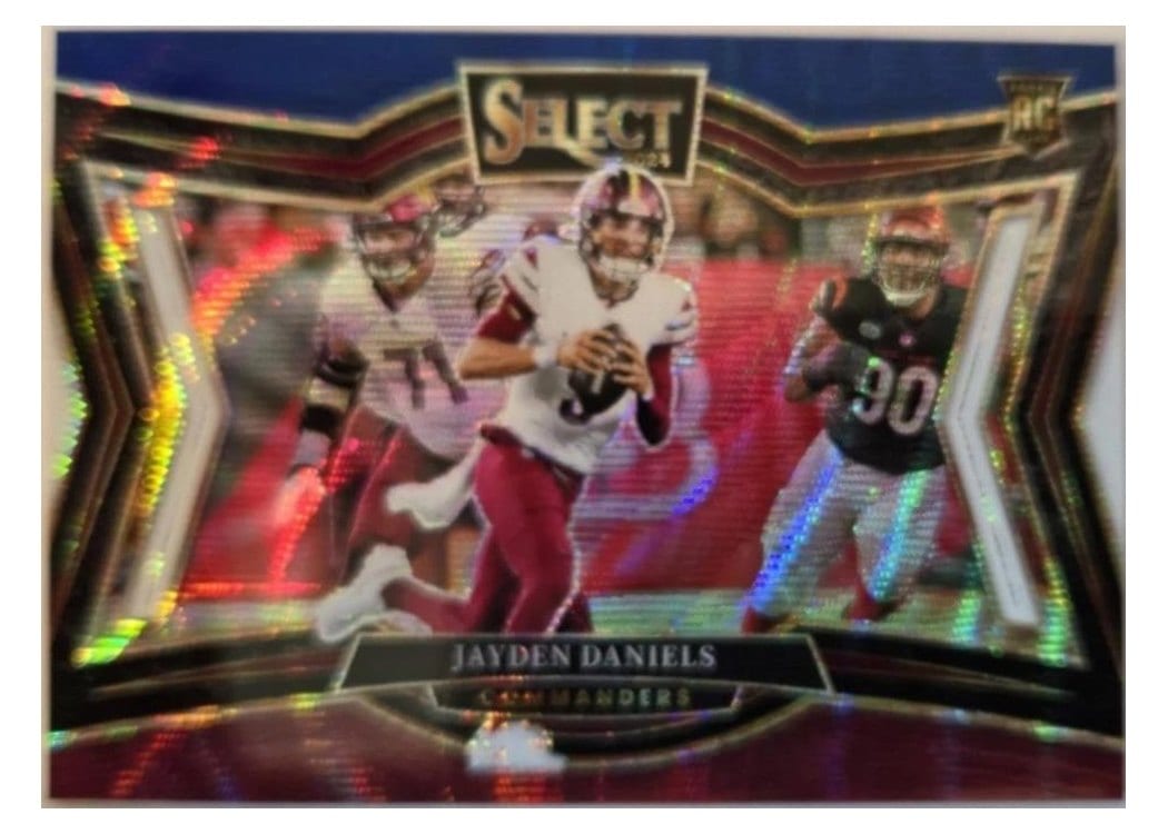 2024 Panini Select Base Set Jayden Daniels #476 card