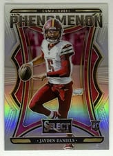 2024 Panini Select Phenomenon Jayden Daniels #2 card