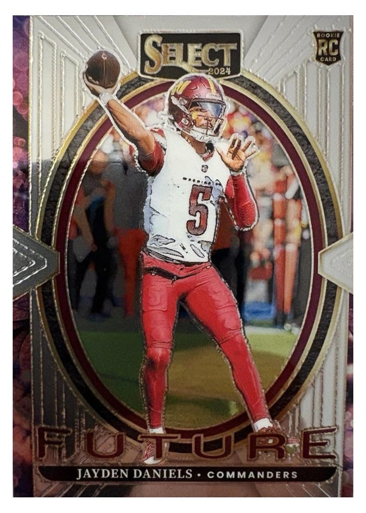 2024 Panini Select Select Future Jayden Daniels #4 card