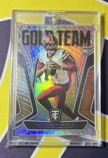 2024 Panini Totally Certified Gold Team Jayden Daniels #21 card