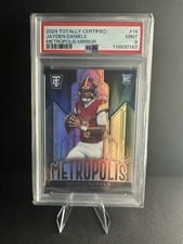 2024 Panini Totally Certified Metropolis Mirror Jayden Daniels #14 card