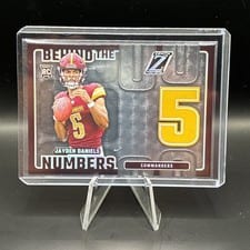 2024 Panini Zenith Behind The Numbers Jayden Daniels #3 card