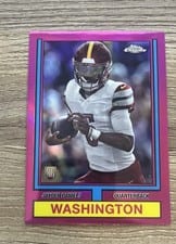 2024 Topps Chrome 1974 Topps Football Jayden Daniels #74TF-2 card