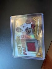 2024 Topps Chrome First Year Fabric Relics Jayden Daniels #FYF-JD card