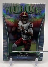 2024 Topps Chrome Youthquake Jayden Daniels #Y-3 card