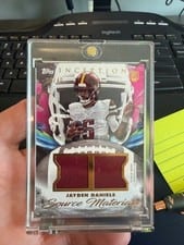2024 Topps Inception Source Materials Jayden Daniels #SM-JD card