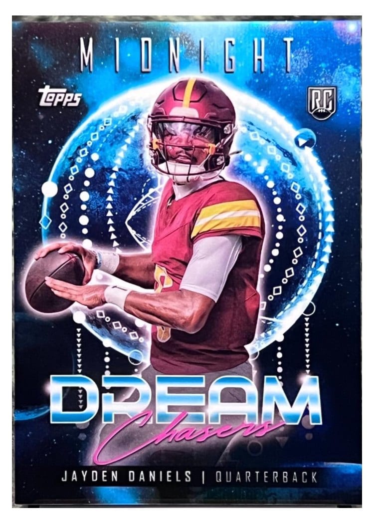 2024 Topps Midnight Dream Chasers Jayden Daniels #DC-4 card