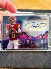 2024 Topps Midnight Rookie Horizon Signatures Jayden Daniels #RHS-JD card