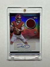 2024 Topps Midnight Rookie Jersey Autographs Jayden Daniels #RJA-JD card