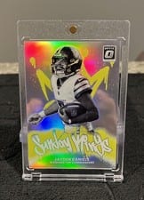 2025 Donruss Optic Sunday Kings Jayden Daniels #13 card