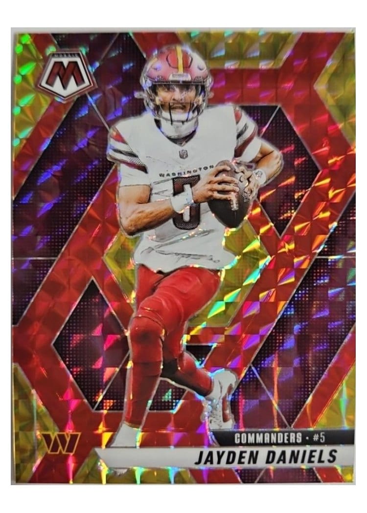 2025 Panini Mosaic Base Set Jayden Daniels #232 card