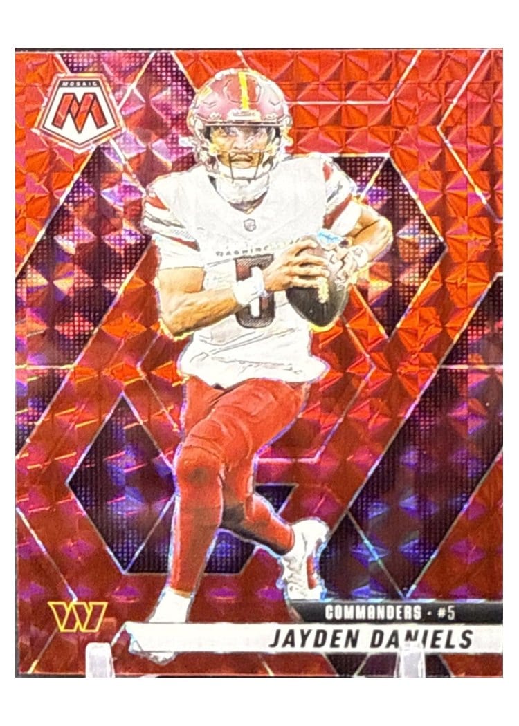 2025 Panini Mosaic Base Set Jayden Daniels #232 card
