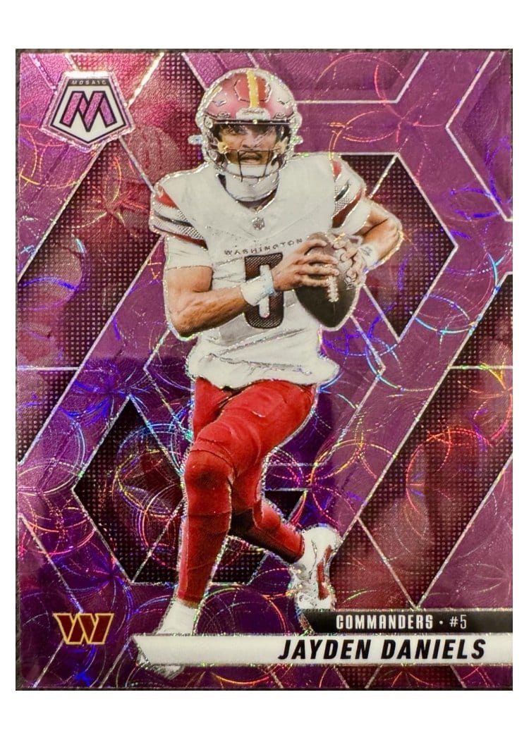 2025 Panini Mosaic Base Set Jayden Daniels #232 card