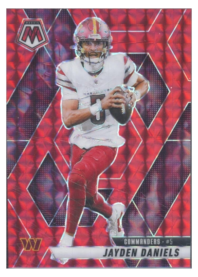 2025 Panini Mosaic Base Set Jayden Daniels #232 card