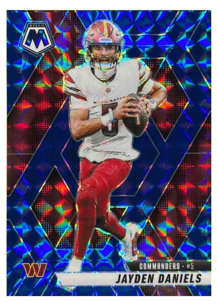 2025 Panini Mosaic Base Set Jayden Daniels #232 card