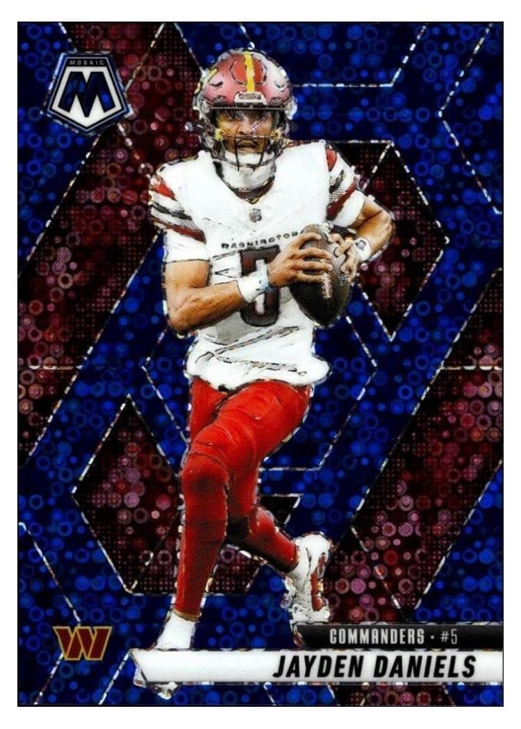 2025 Panini Mosaic Base Set Jayden Daniels #232 card