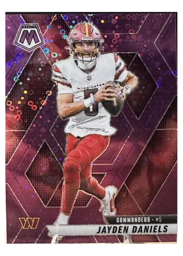 2025 Panini Mosaic Base Set Jayden Daniels #232 card