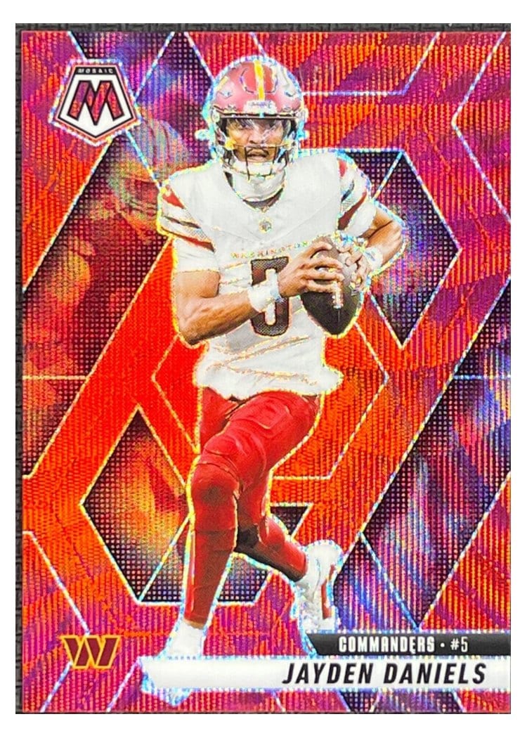 2025 Panini Mosaic Base Set Jayden Daniels #232 card