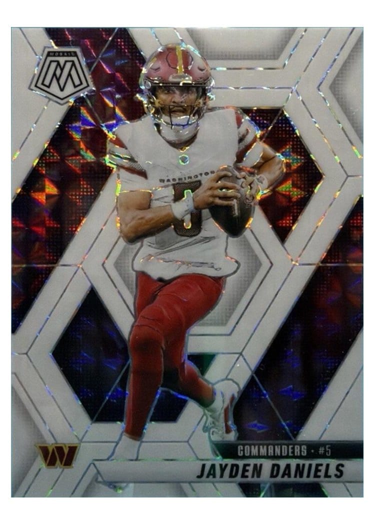 2025 Panini Mosaic Base Set Jayden Daniels #232 card