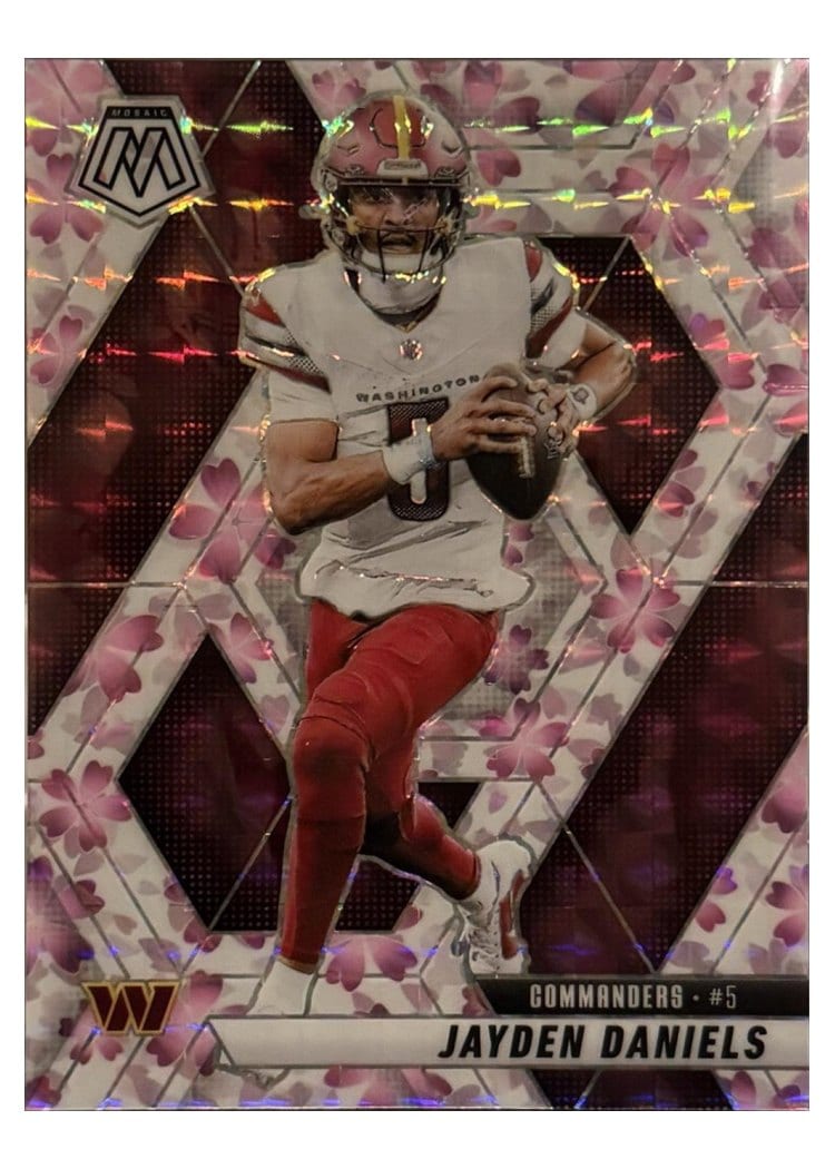 2025 Panini Mosaic Base Set Jayden Daniels #232 card