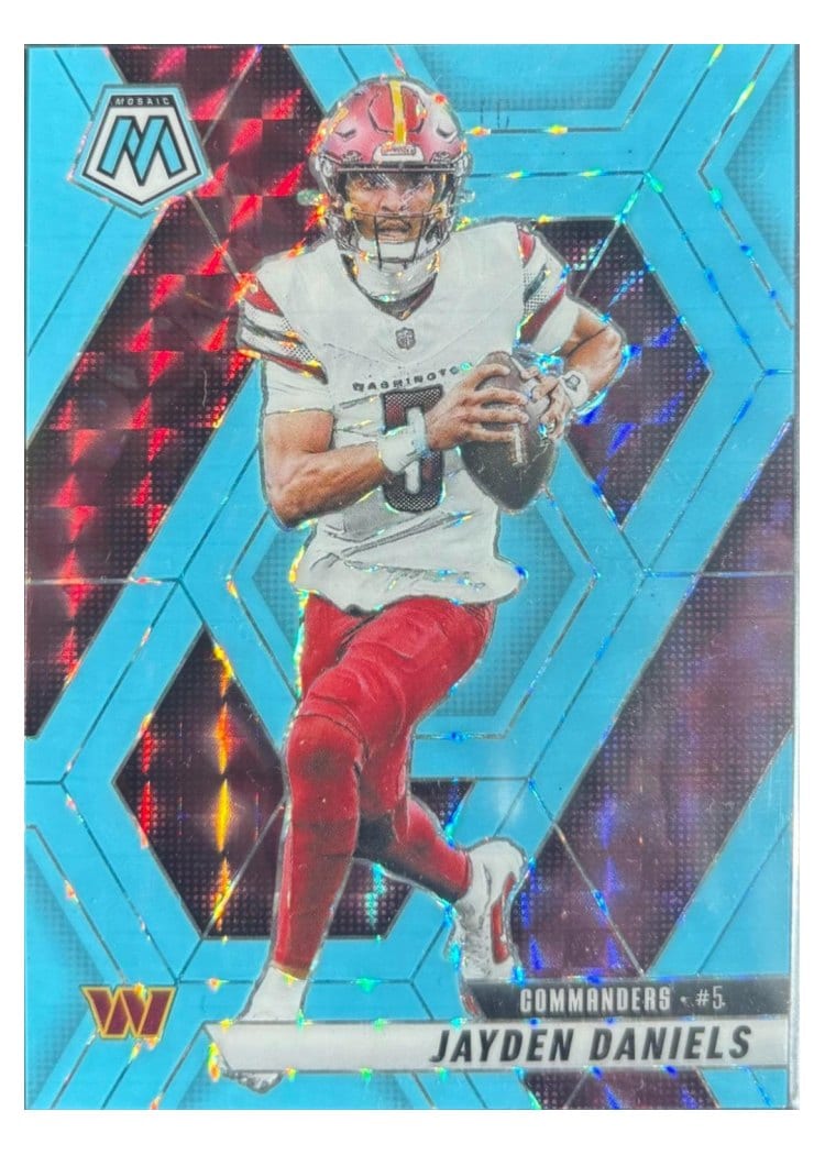 2025 Panini Mosaic Base Set Jayden Daniels #232 card