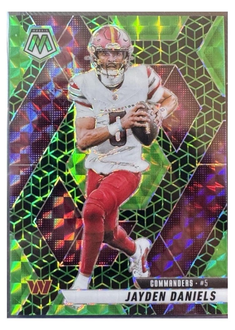 2025 Panini Mosaic Base Set Jayden Daniels #232 card