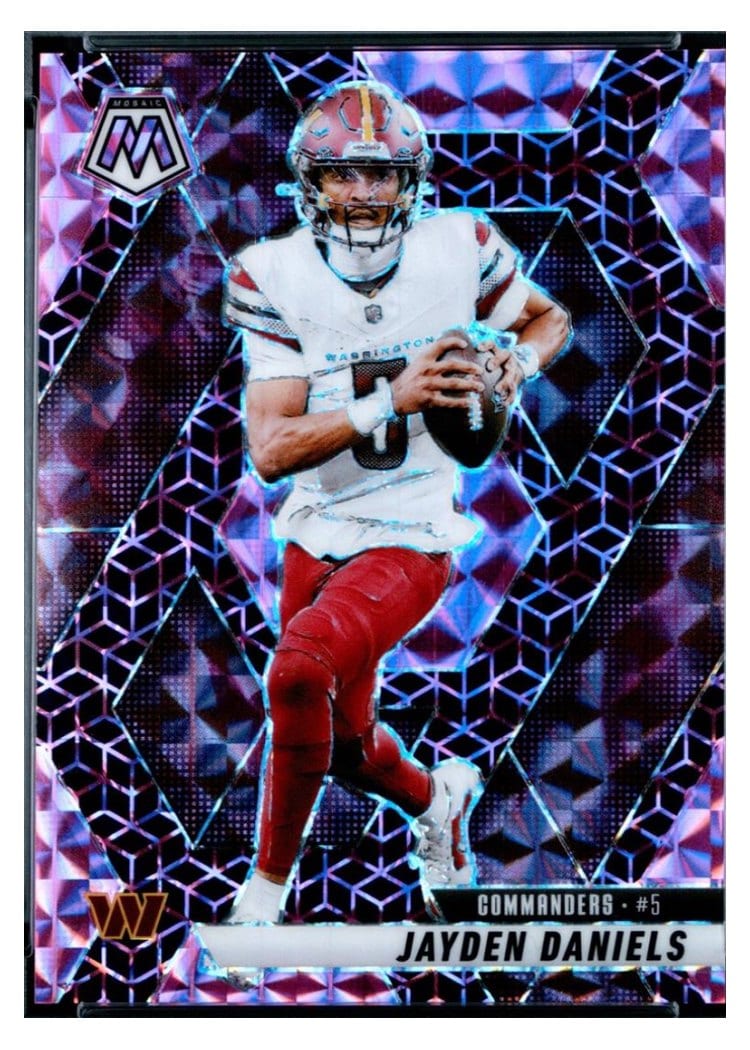 2025 Panini Mosaic Base Set Jayden Daniels #232 card